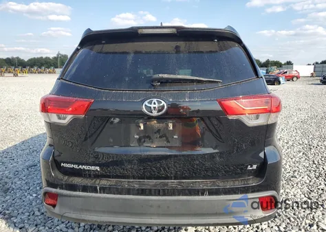 2018 Toyota Highlander Le from USA, damaged, VIN 5TDZZRFH9JS240550